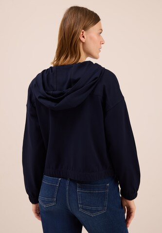 CECIL Zip-Up Hoodie in Blue