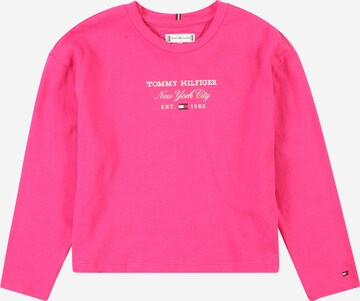 TOMMY HILFIGER Tričko – pink: přední strana