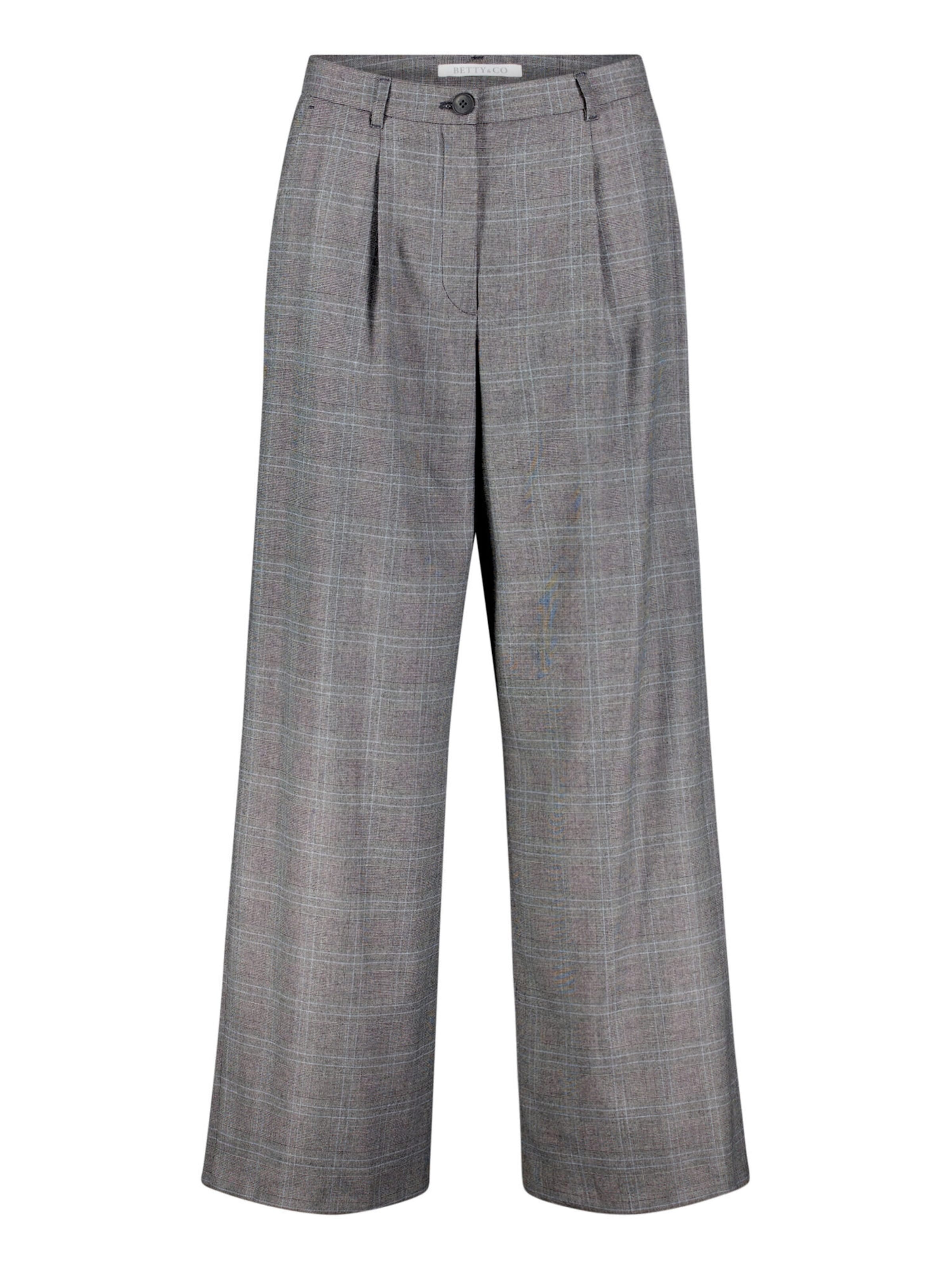Coupe slim Pantalon Betty & Co en gris : devant