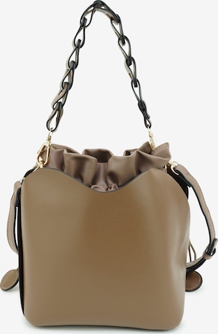 HARPA Handtasche 'ALEYA' in Braun: Vorderseite