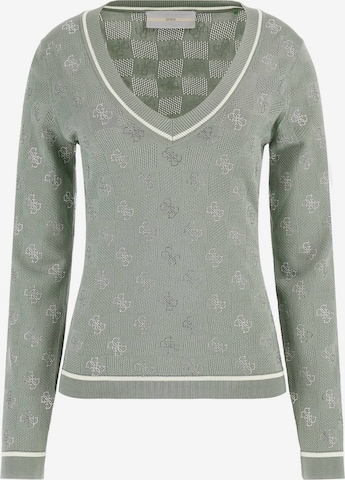 GUESS Sweater in Green: front