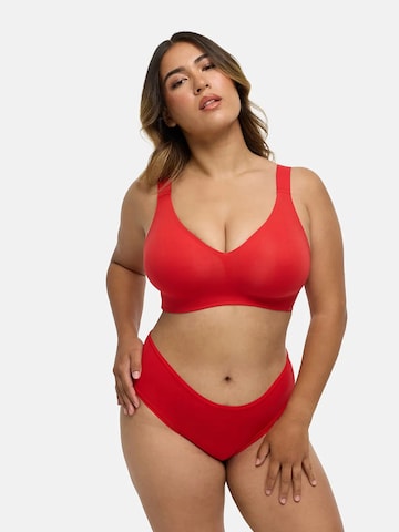 Minimizer Minimizer 'Comfort Minimizer-BH' di cfab (formerly creamy fabrics) in rosso: frontale