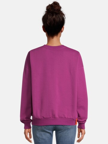 salzhaut Sweatshirt 'Saacht' in Lila