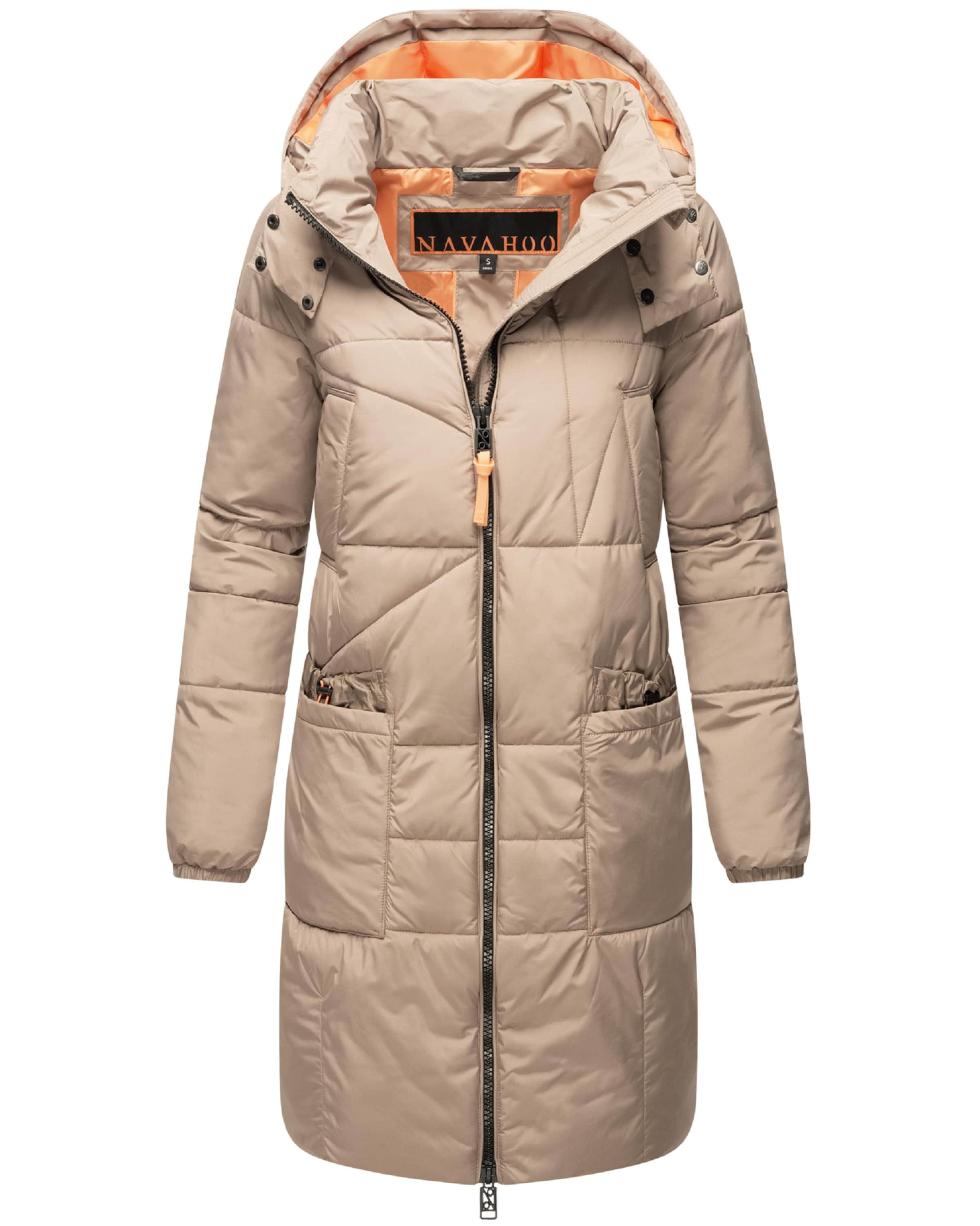 NAVAHOO Vinterkappa 'Bliblablubb 14' i grå