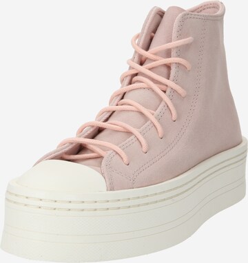 CONVERSE Sneakers hoog 'Chuck Taylor All Star' in Roze: voorkant