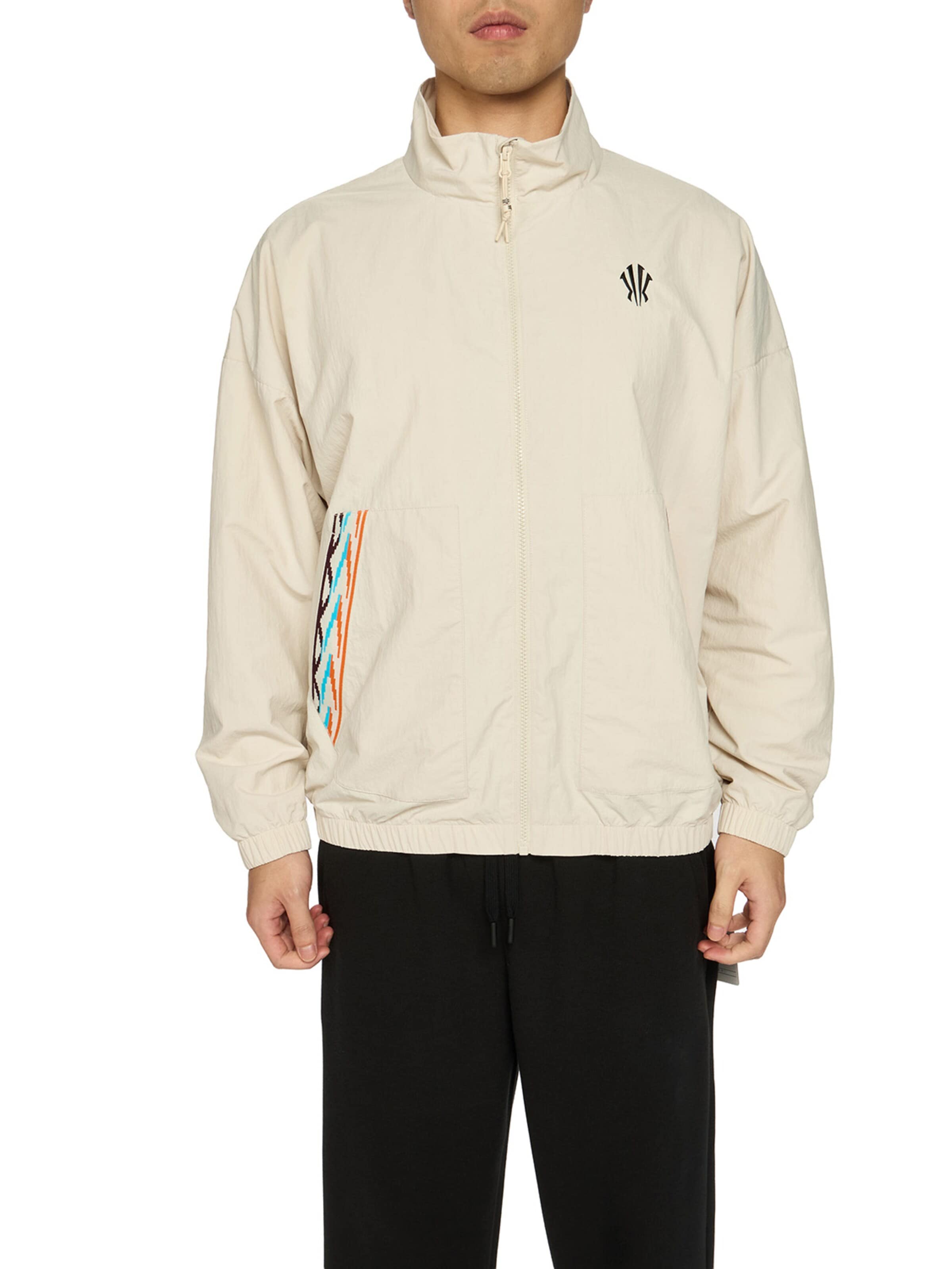 ANTA Sportjacke 'Anta KAI Light Jacket'‌‌‌‌‌ in Beige: Vorderseite
