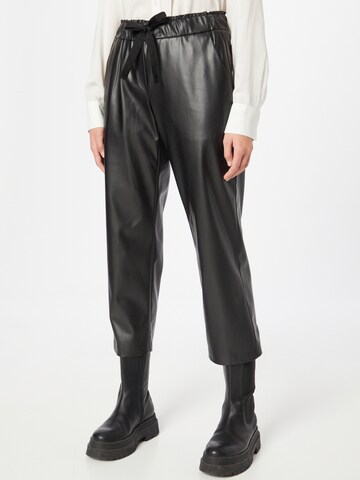 BRAX Loose fit Trousers 'Maine' in Black: front