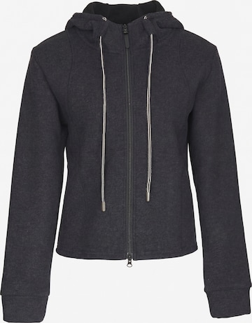 Veste de survêtement myMo ATHLSR en gris : devant