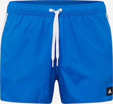 ADIDAS SPORTSWEAR Sportzwembroek '3-Stripes Clx Very-Short-' in Blauw: voorkant