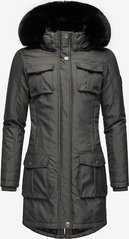 NAVAHOO Weatherproof jacket 'Tiniis' in Grey