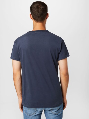 Derbe Shirt 'Kaptain Pfeife' in Blue