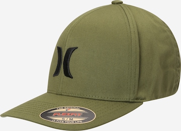Hurley Спортна шапка 'ONE AND ONLY' в зелено: отпред
