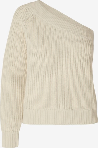 SELECTED FEMME Pullover i beige: forside