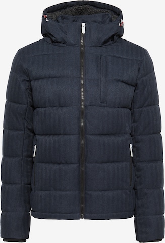 ICEBOUND Winter Jacket in Blue: front