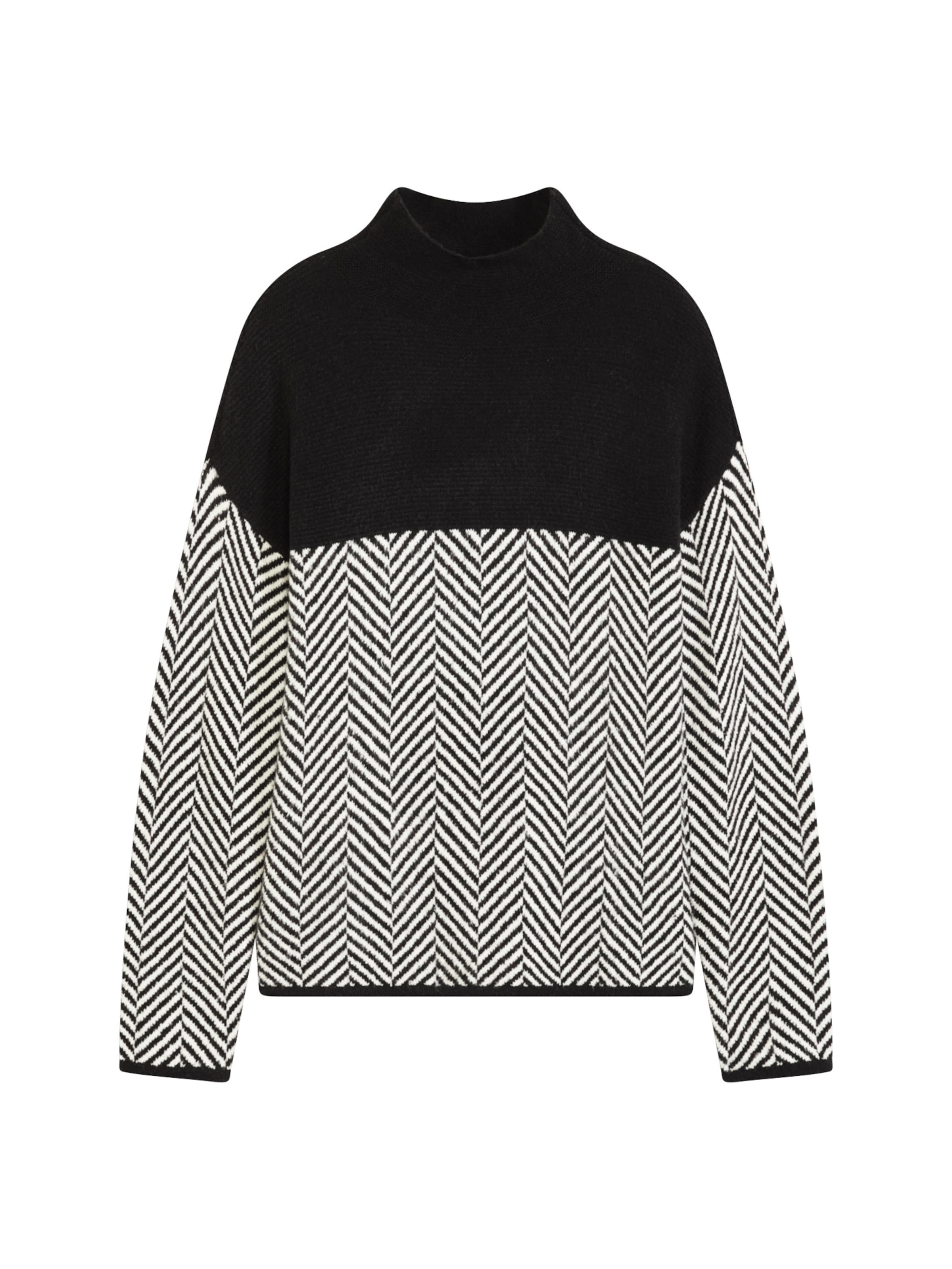 bonprix Sweter w kolorze czarny: przód