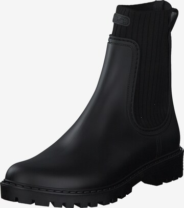 UNISA Chelsea boots 'Aynar' in Zwart: voorkant