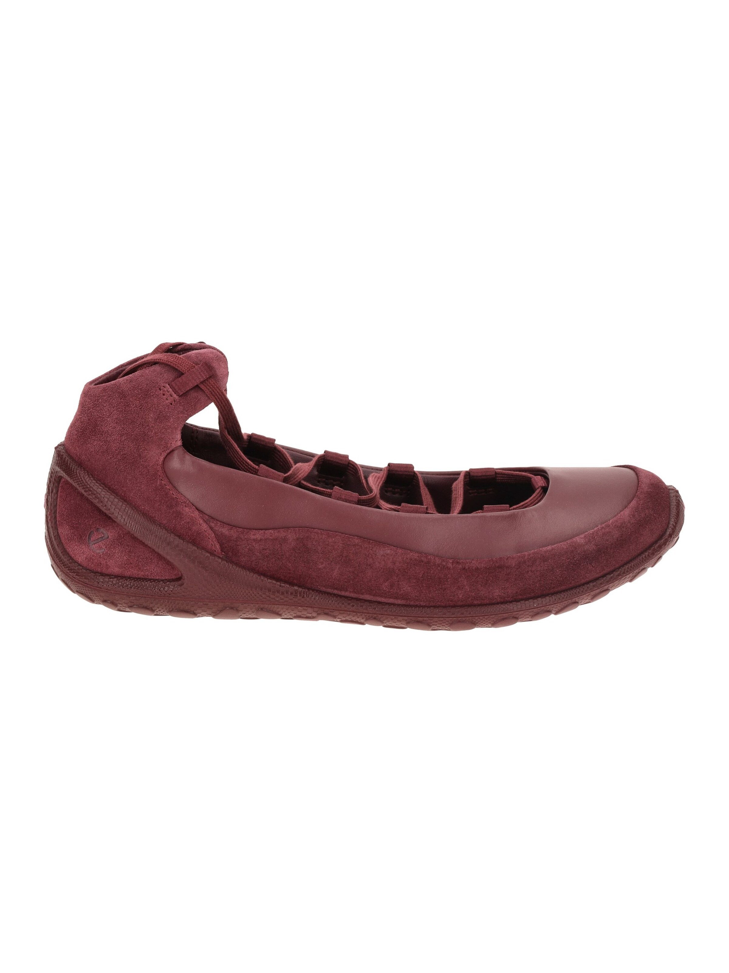 ECCO Ballet Flats 'Biom' in Red