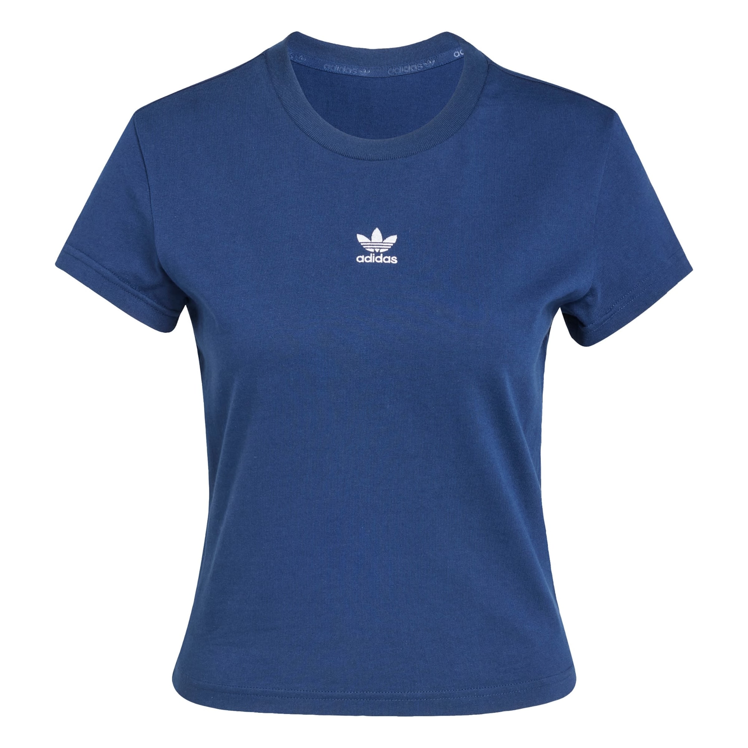 ADIDAS ORIGINALS - Camisa 'Essentials' em azul: frente