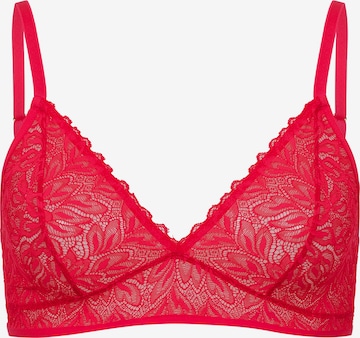 Bustier Soutien-gorge Erlich Textil en rouge : devant