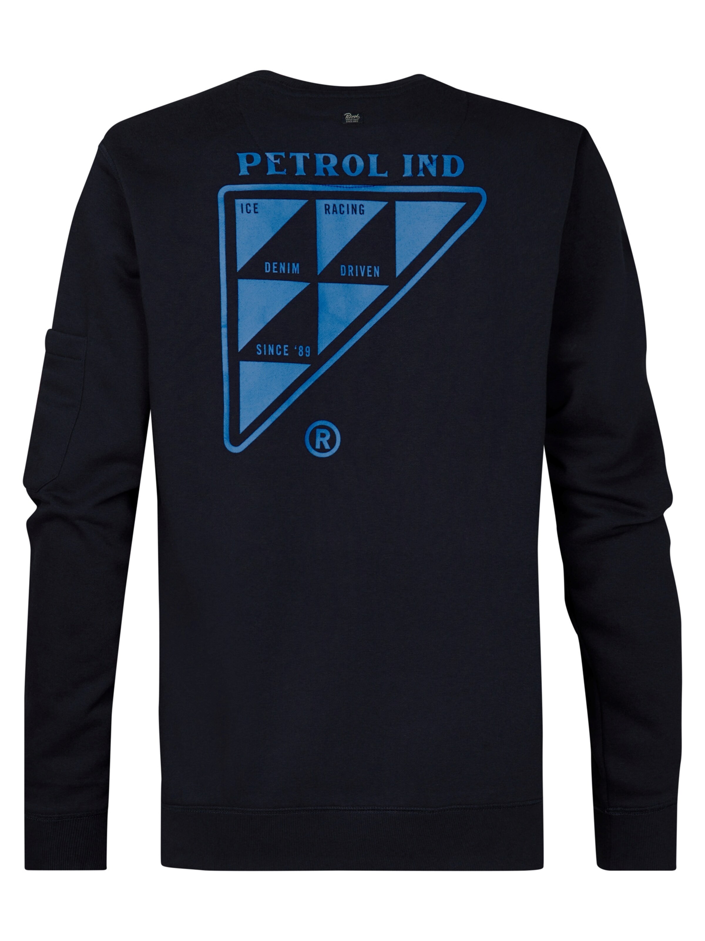 Petrol Industries Sweatshirt i blå