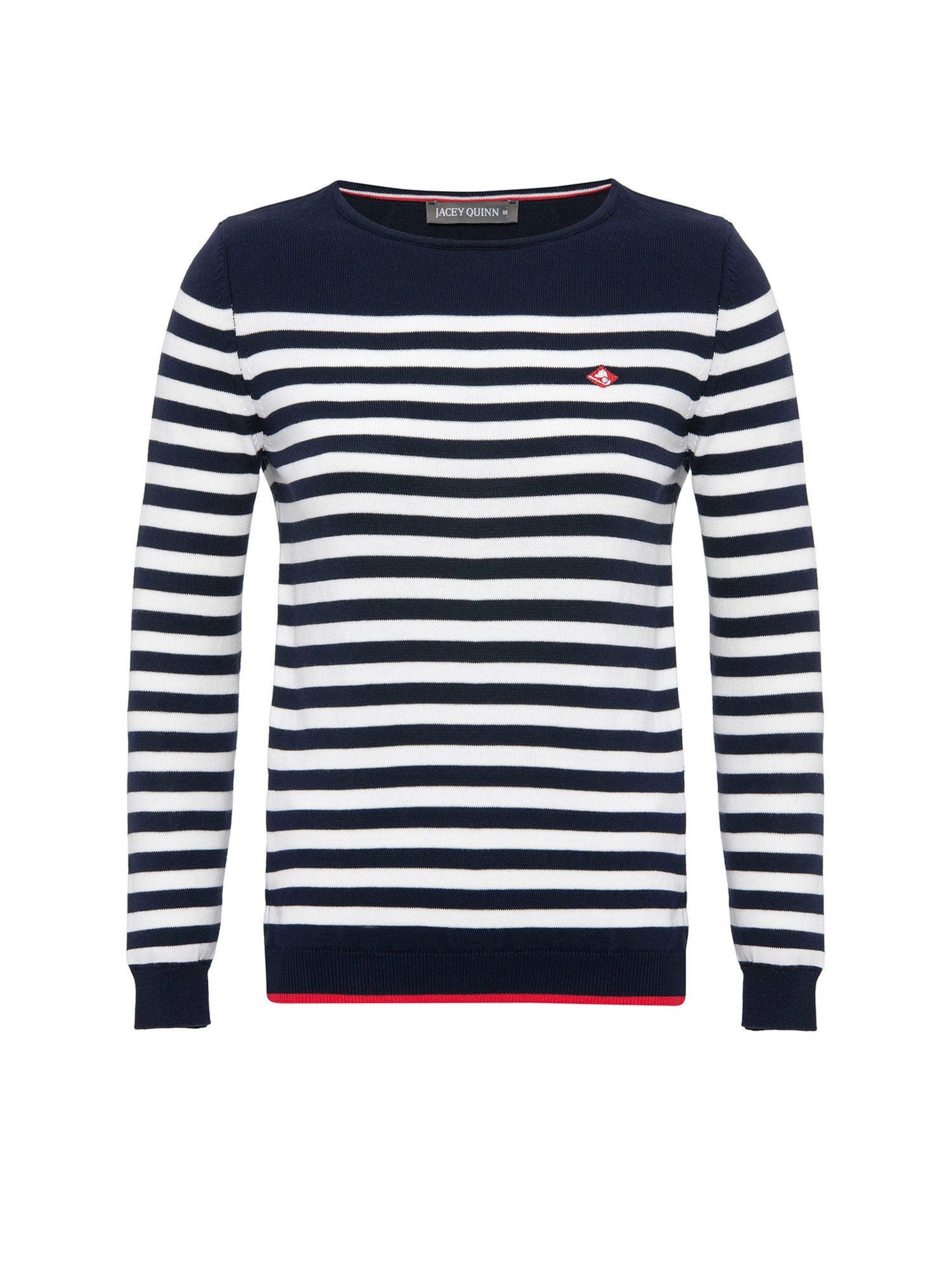 Jacey Quinn Свитер в Синий: спереди