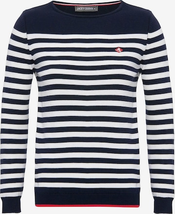 mėlyna Jacey Quinn Megztinis: priekis