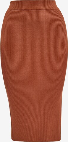 faina Skirt in Brown: front