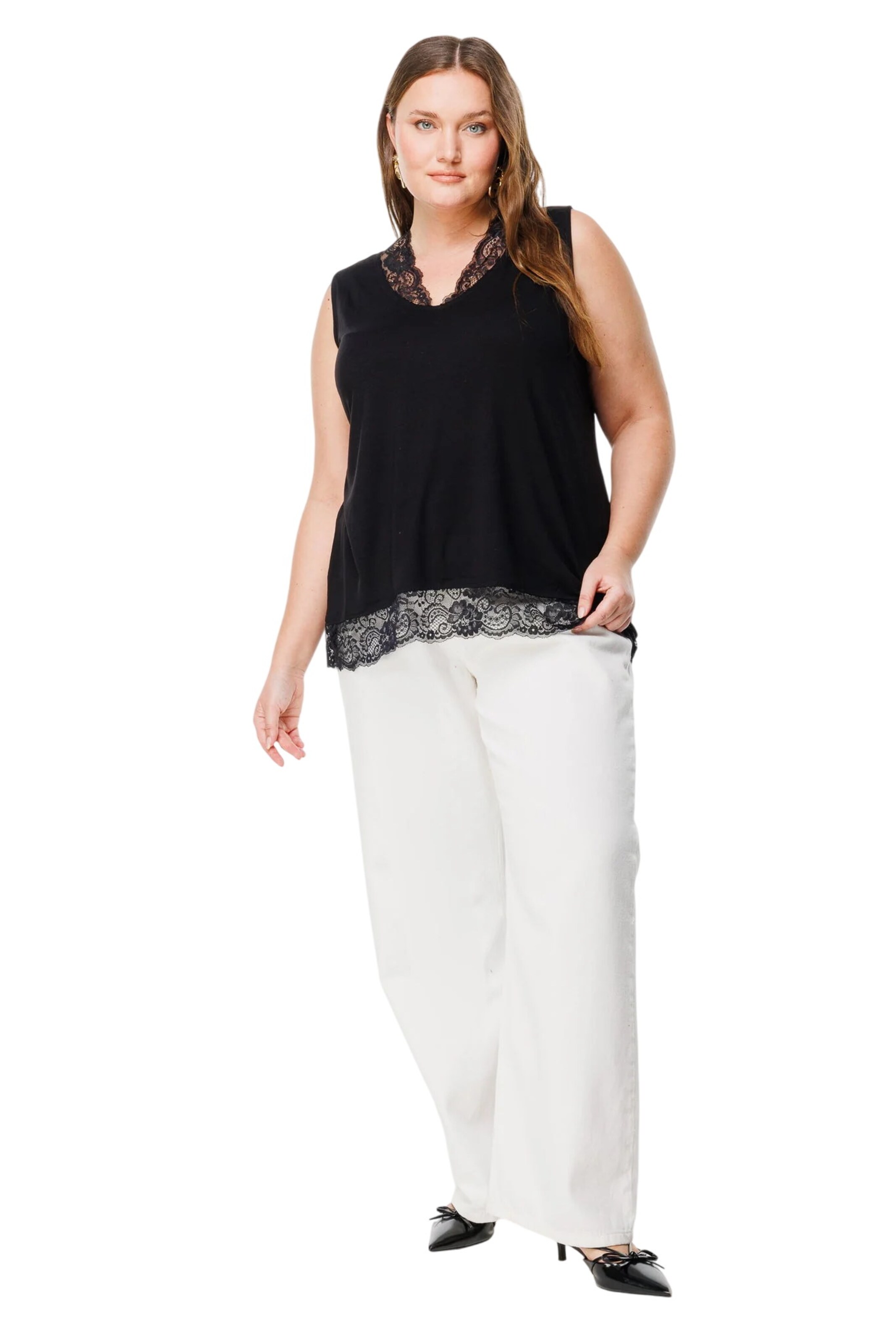 Shape Of You Top in Black