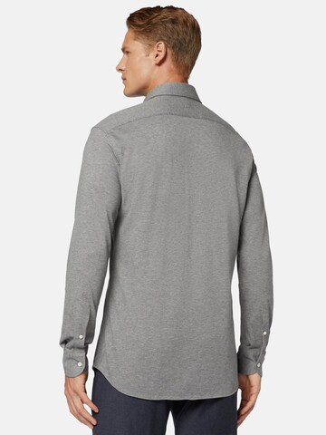 Coupe regular Chemise Boggi Milano en gris