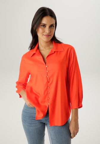 Aniston SELECTED Bluse in Rot: Vorderseite