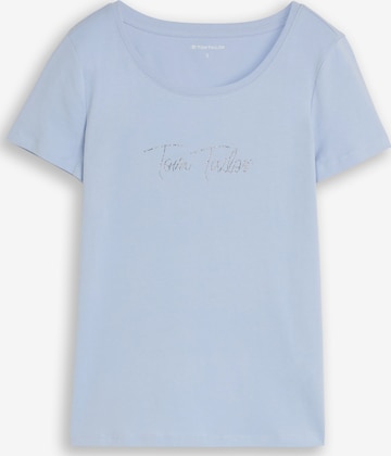 TOM TAILOR Tričko – modrá: přední strana