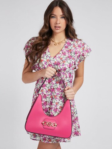 GUESS Shoulder Bag 'Hensely' in Pink