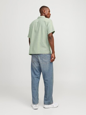 JACK & JONES Regular Fit Hemd 'JOCJOSHUA' in Grün
