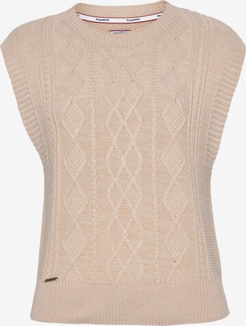 KangaROOS Sweater in Beige: front