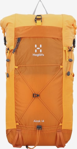 Haglöfs Sports Backpack in Yellow: front