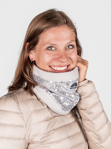 WESORA GmbH Scarf 'Sparkle' in Silver