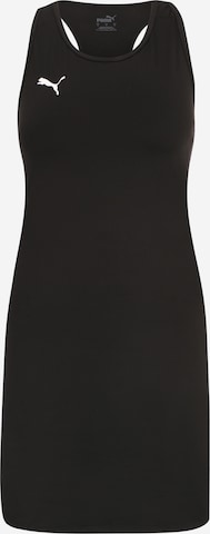 PUMA Спортивное платье 'TeamGOAL' в Черный: спереди