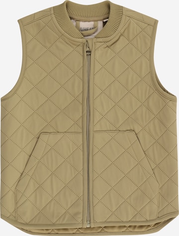 Wheat Vest 'Ede' in Green: front