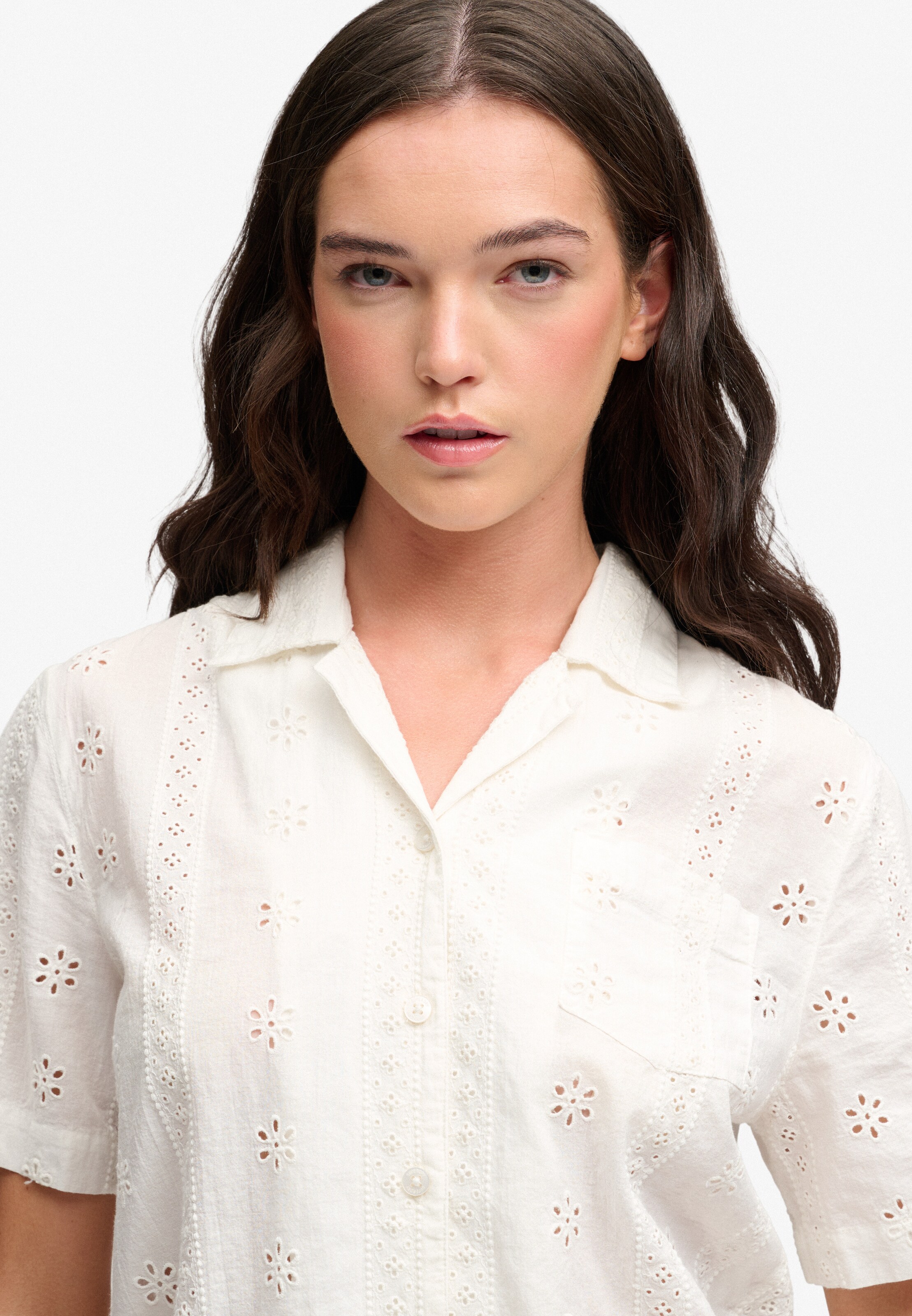 Superdry & Co Blouse 'Heritage' in Wit