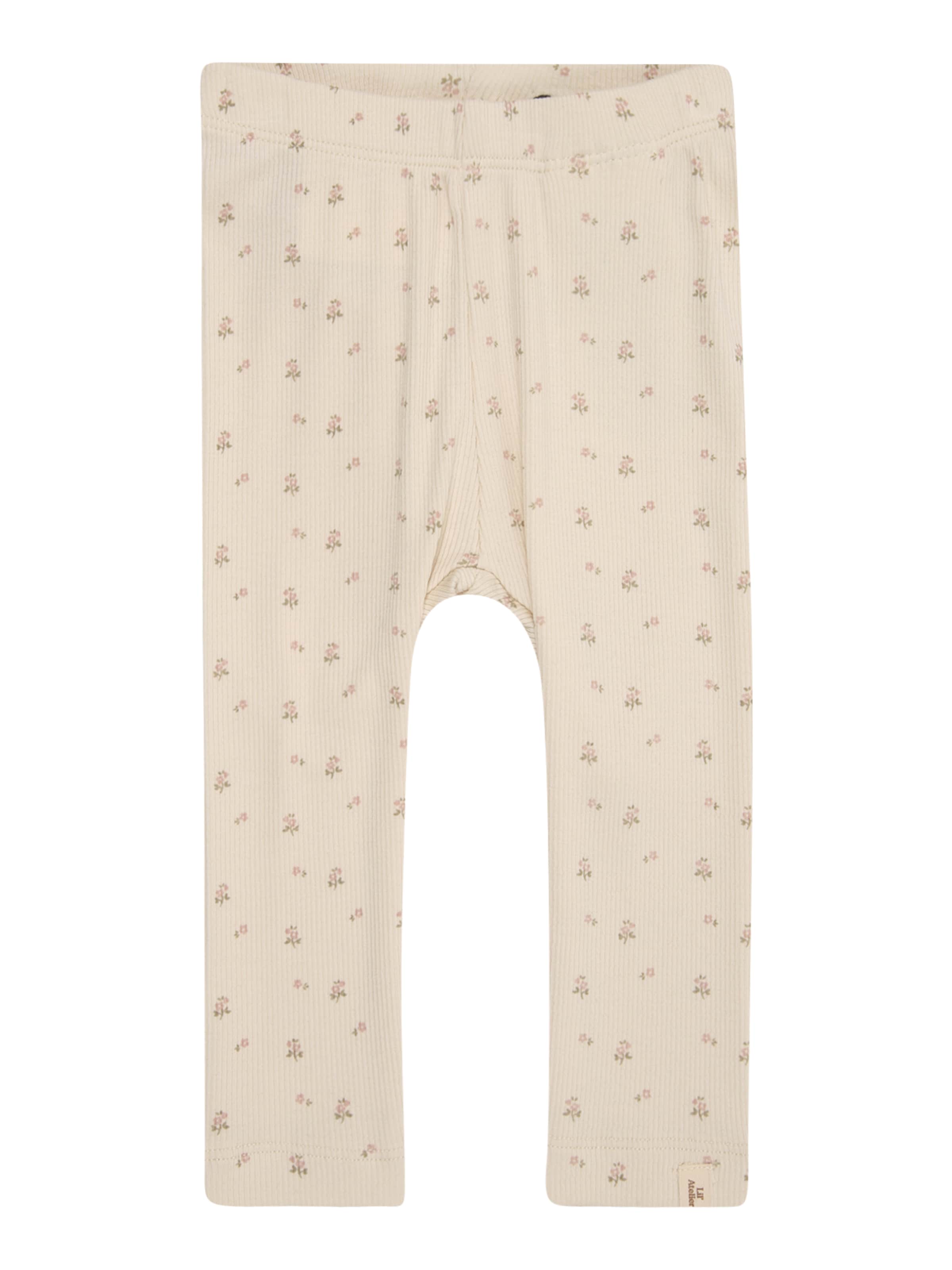Lil'Atelier - Skinny Leggings 'NBFGago' en beige: frente