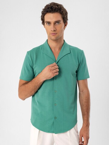 Regular fit Camicia di Antioch in verde
