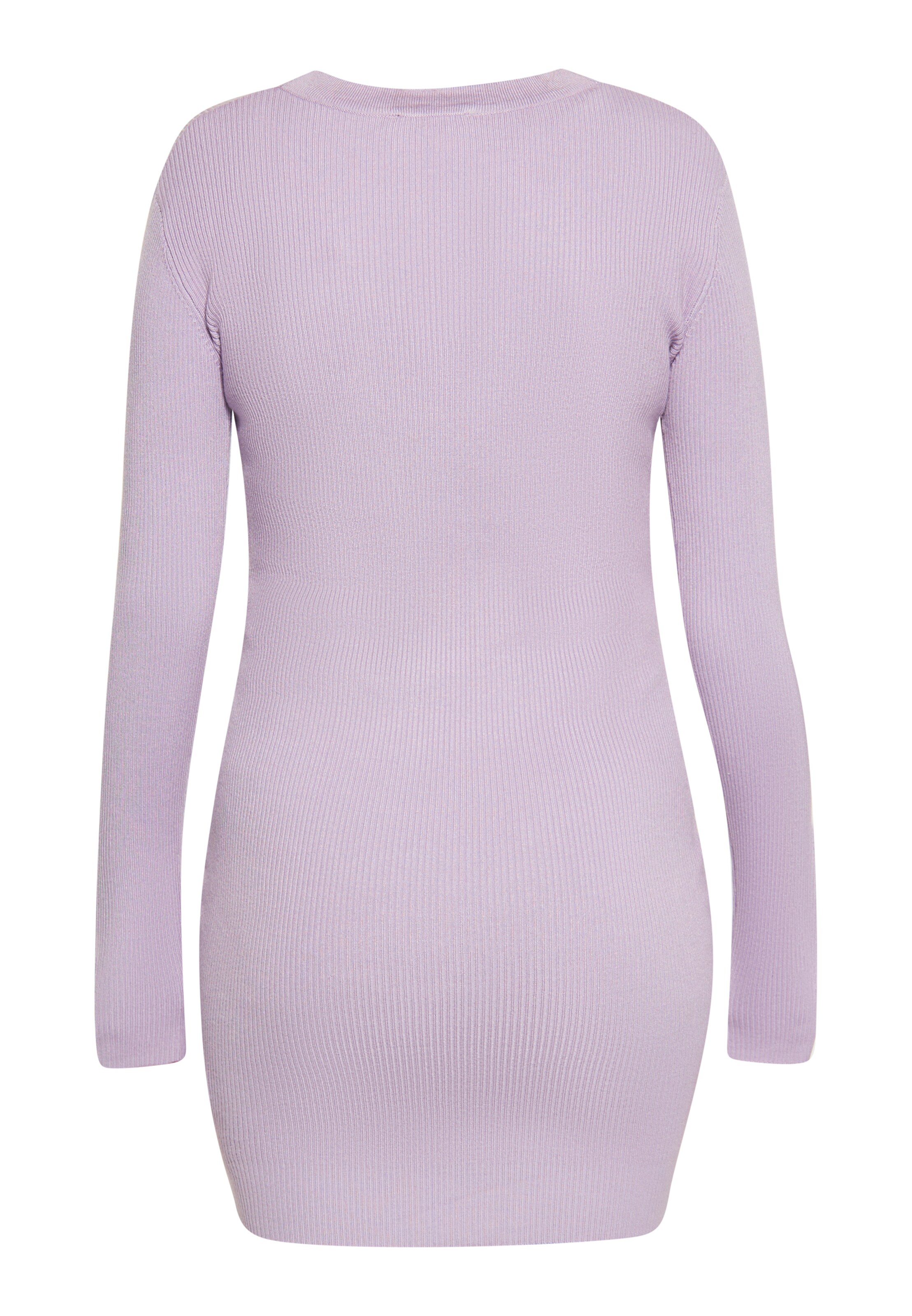 faina Πλεκτό φόρεμα σε λιλά