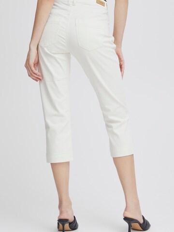 Fransa Slimfit Broek in Wit