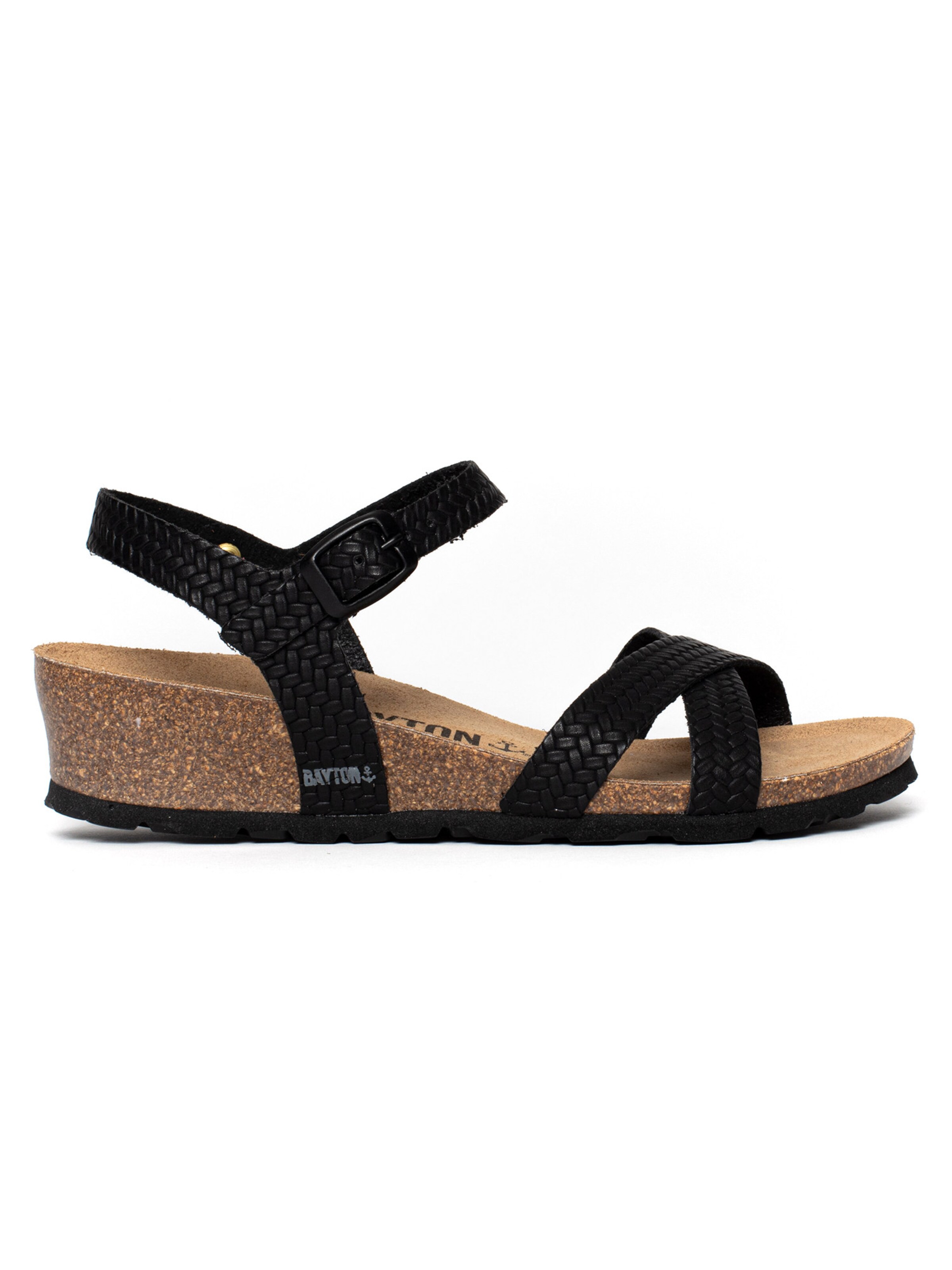 Sandales 'CANBERRA' Bayton en noir