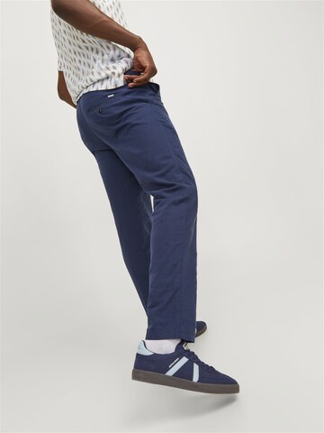 JACK & JONES Конический (Tapered) Брюки-чинос 'JPSTAce JJSummer' в Синий