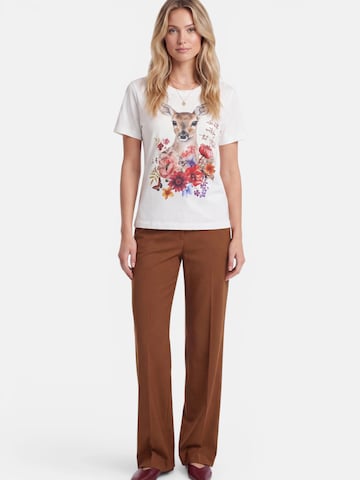 T-shirt 'Deer Love' PRINCESS GOES HOLLYWOOD en blanc
