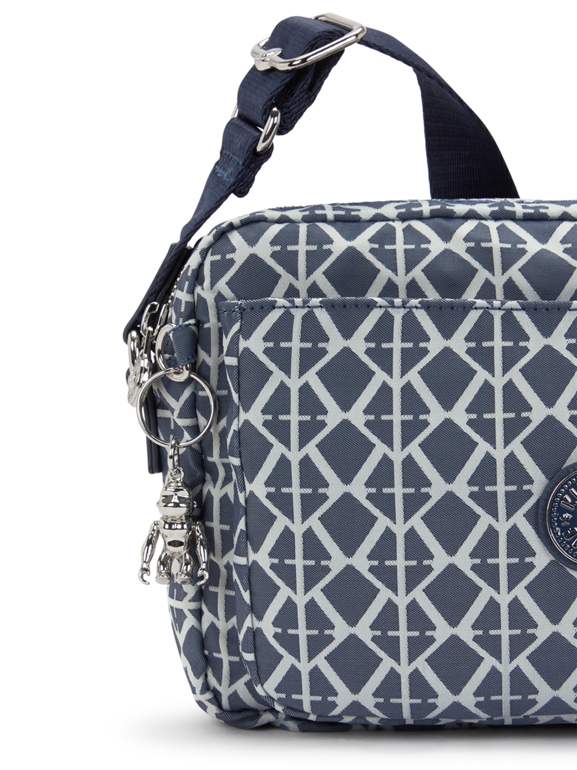 KIPLING Axelremsväska 'Abanu M' i blå
