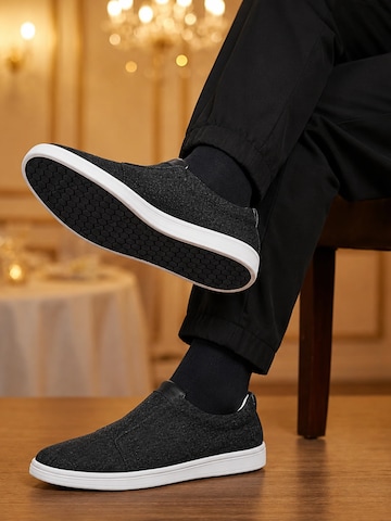 ALLTHEMEN Classic Flats 'Gleiten' in Grey