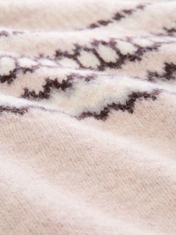 TOM TAILOR Pullover in Beige