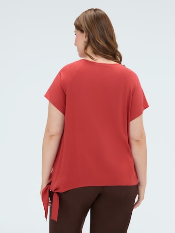 T-shirt Fiorella Rubino en orange